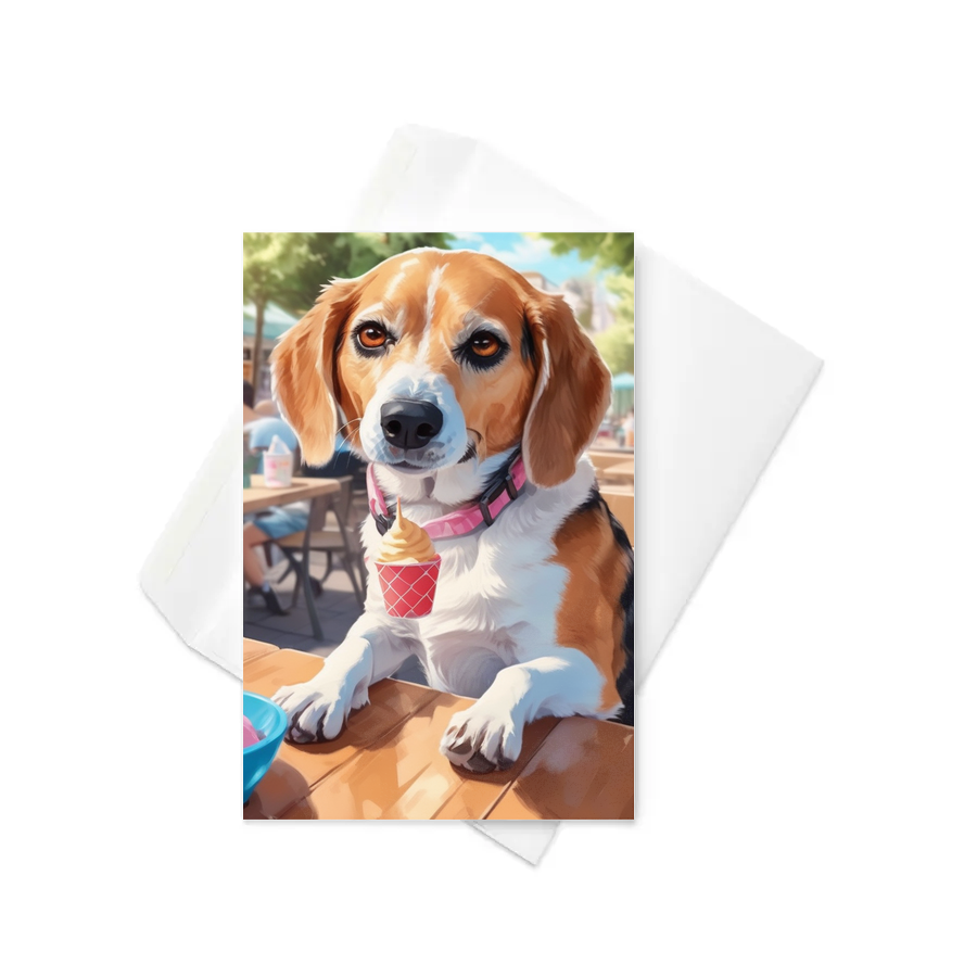 PugMug Custom Munchkin Greeting Card
