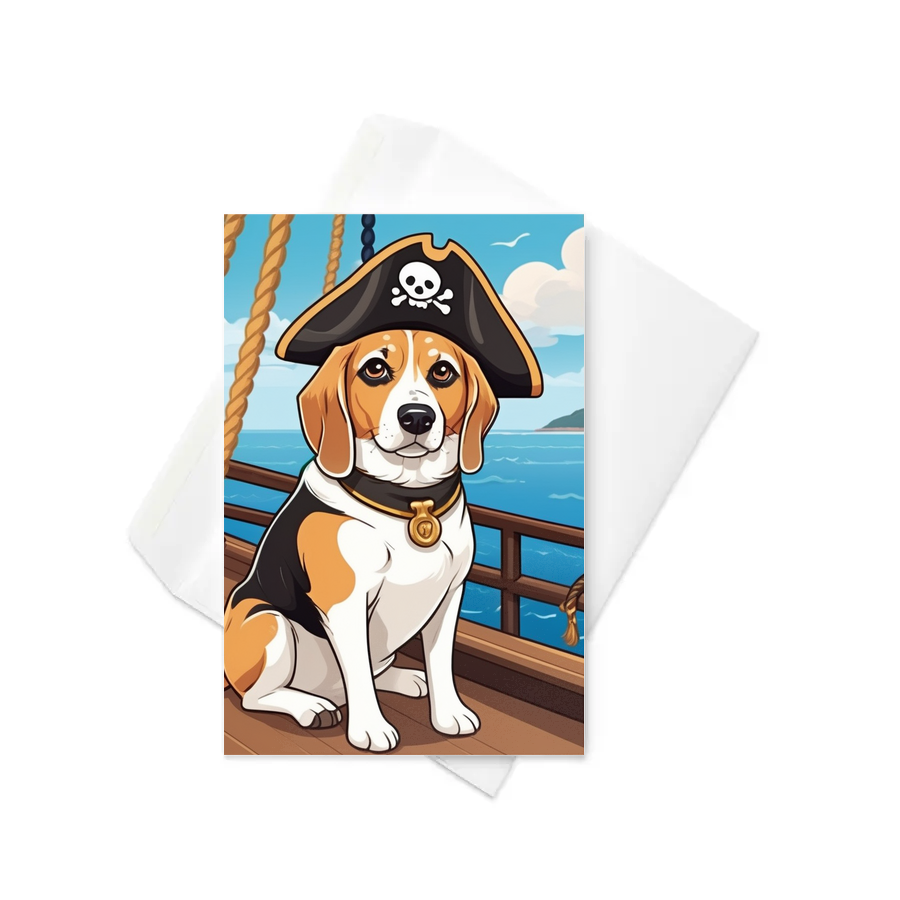 PugMug Custom Munchkin Greeting Card