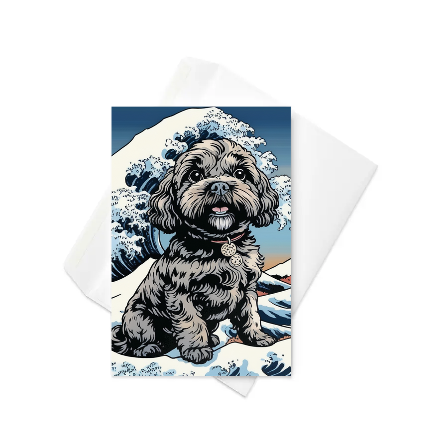 PugMug Custom Lily Greeting Card