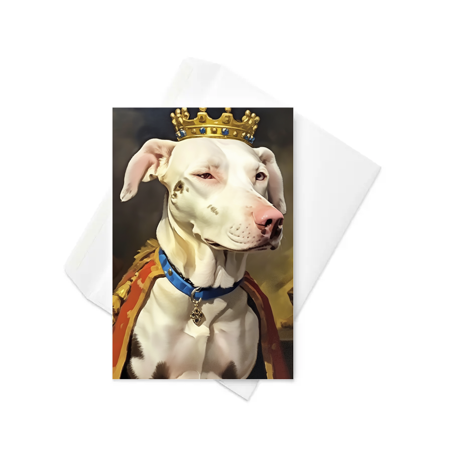 PugMug Custom Penny Greeting Card