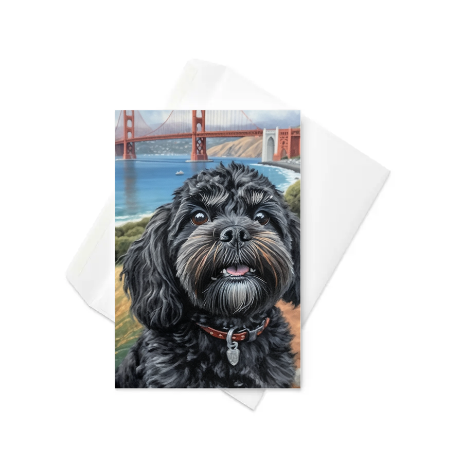 PugMug Custom Lily Greeting Card