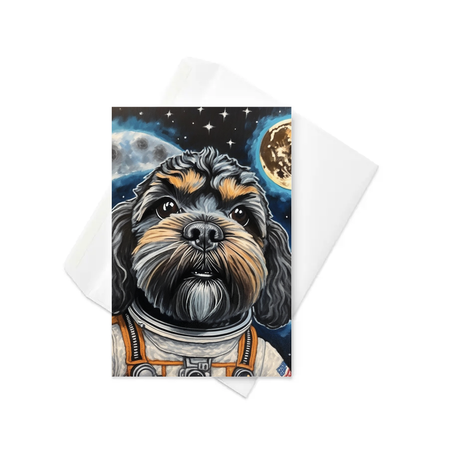 PugMug Custom Lily Greeting Card