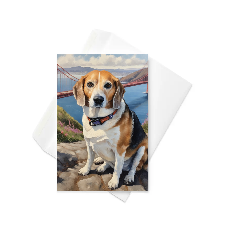 PugMug Custom Munchkin Greeting Card