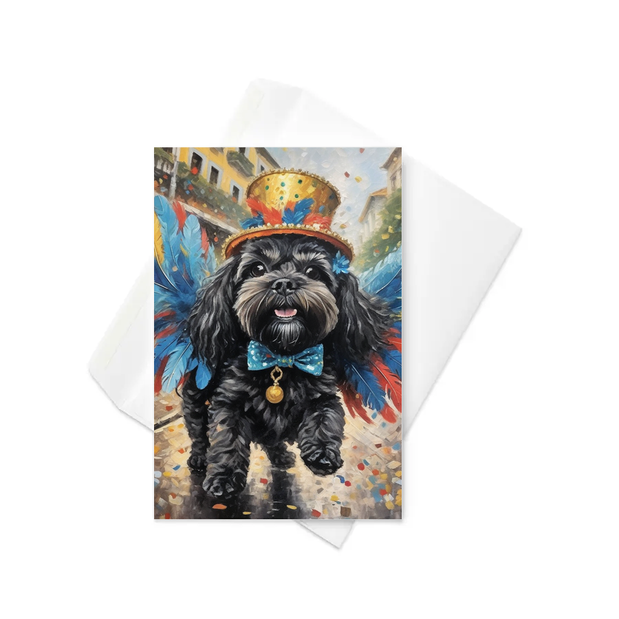 PugMug Custom Lily Greeting Card