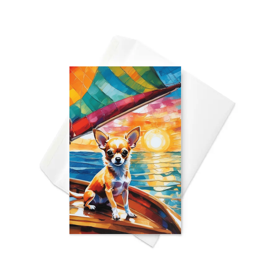 PugMug Custom Chihuahua Greeting Card