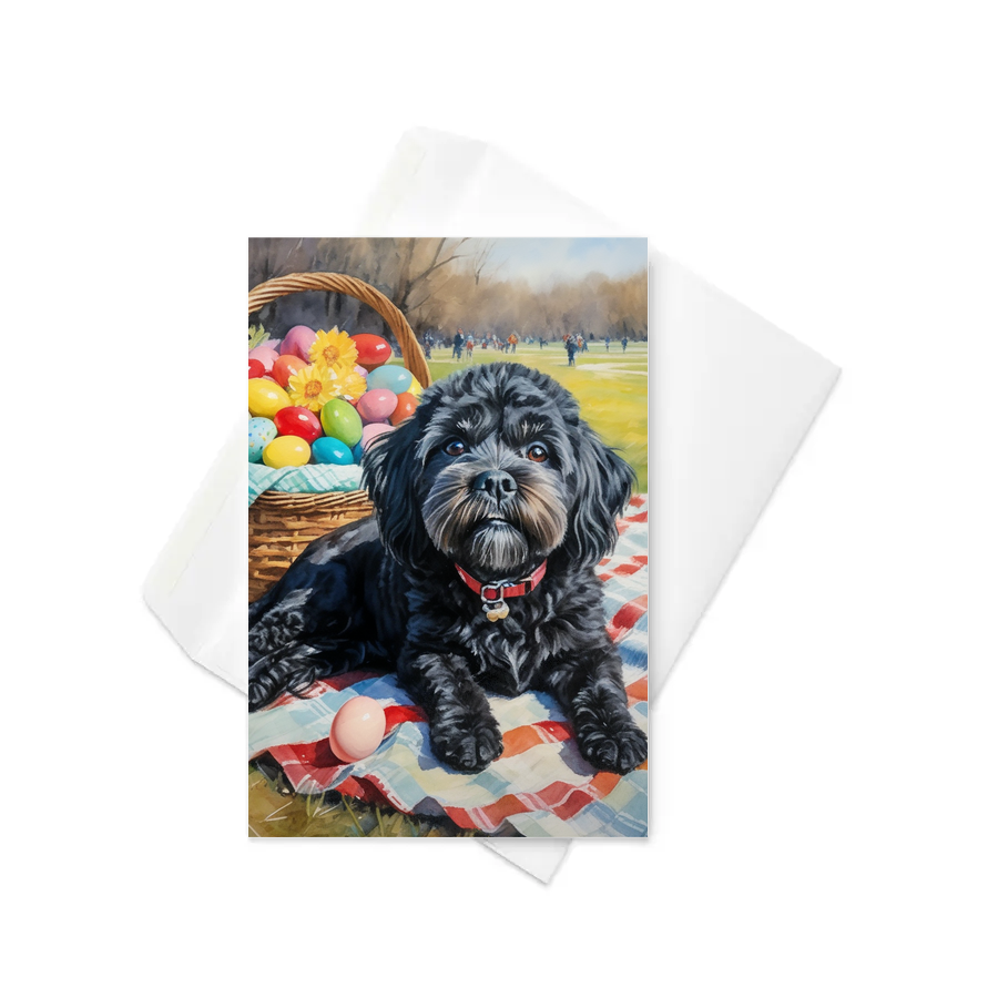 PugMug Custom Lily Greeting Card