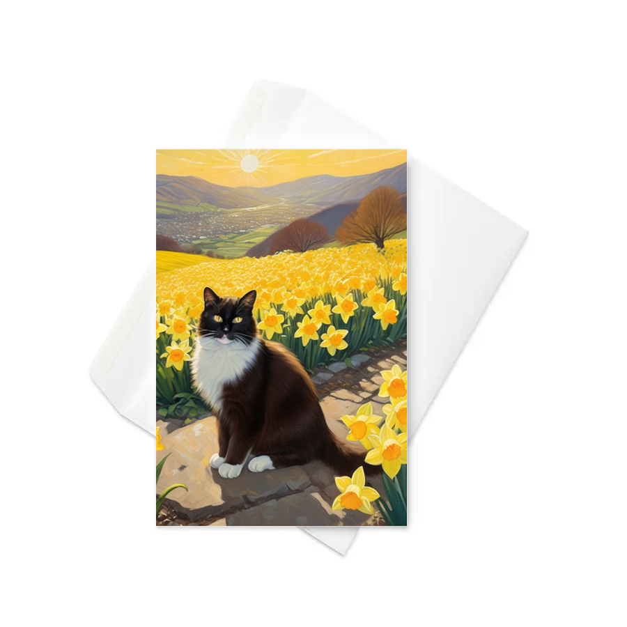 PugMug Custom Peerie Greeting Card