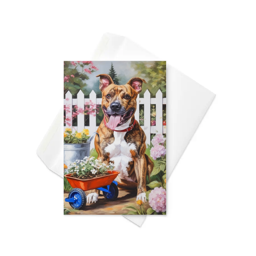 PugMug Custom Tony Hawk Greeting Card