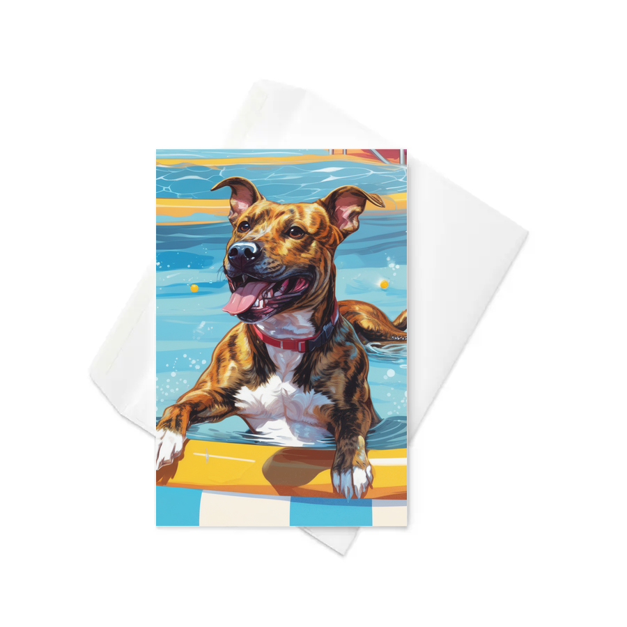 PugMug Custom Tony Hawk Greeting Card