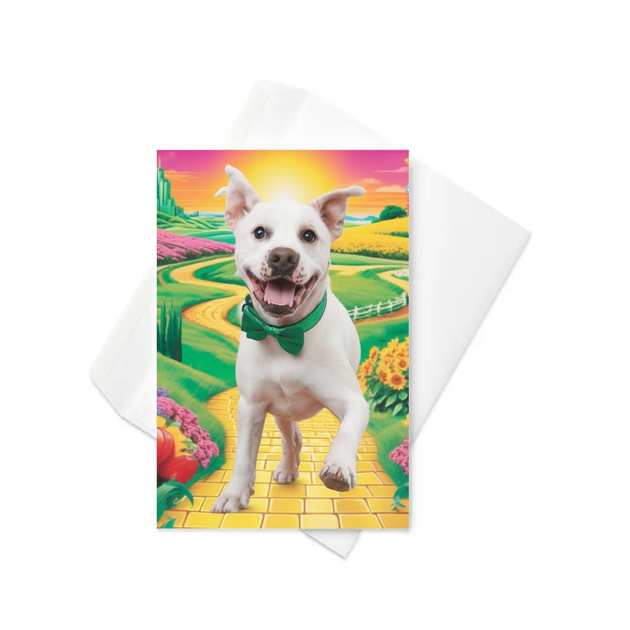 PugMug Custom Melody Greeting Card