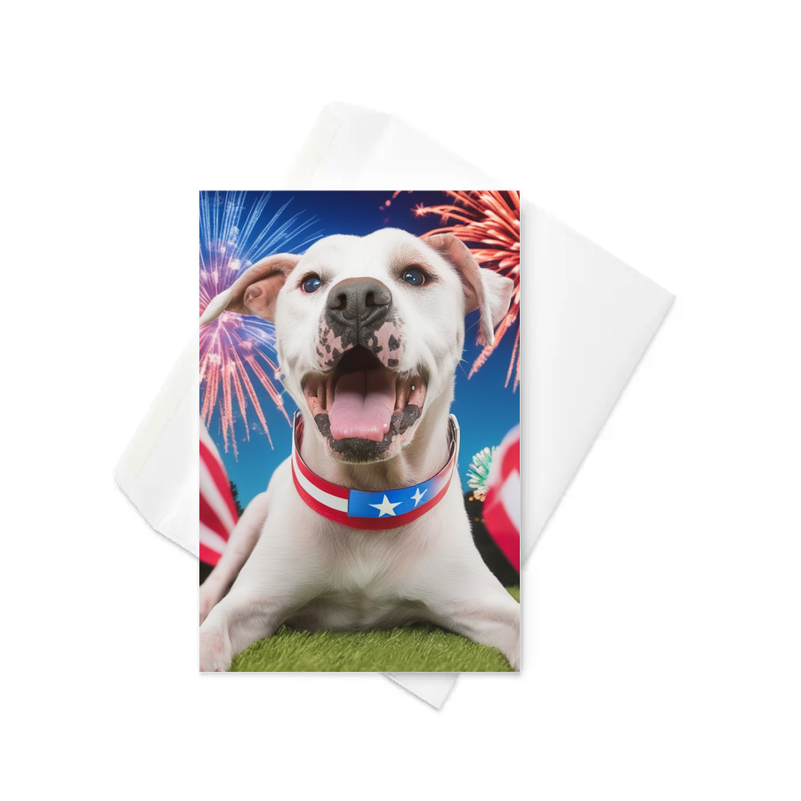 PugMug Custom Melody Greeting Card