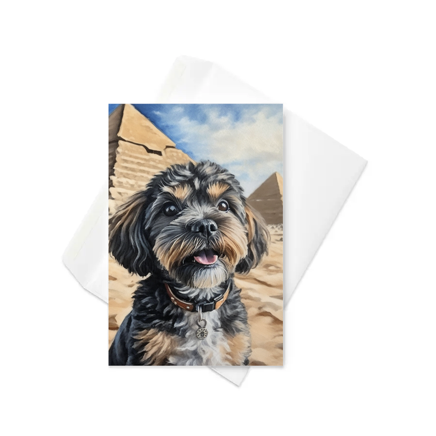 PugMug Custom Lily Greeting Card