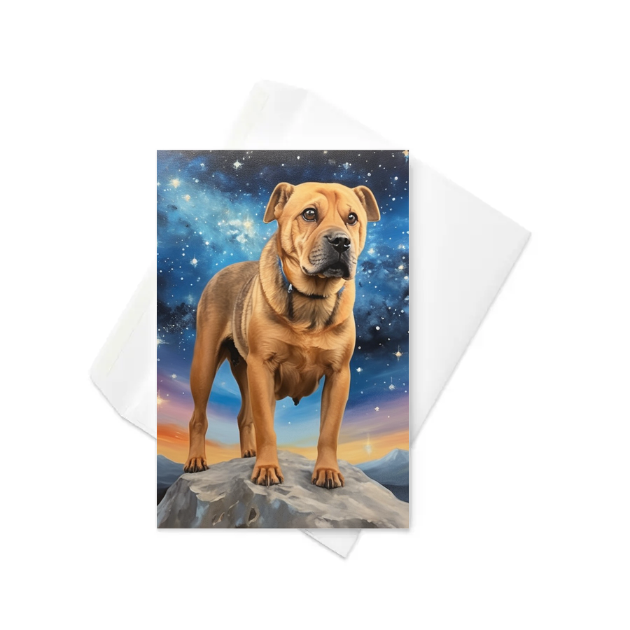 PugMug Custom Halina Greeting Card