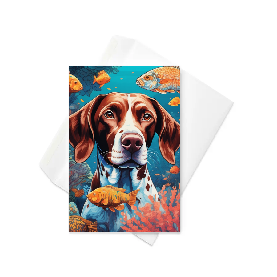 PugMug Custom Pet Greeting Card