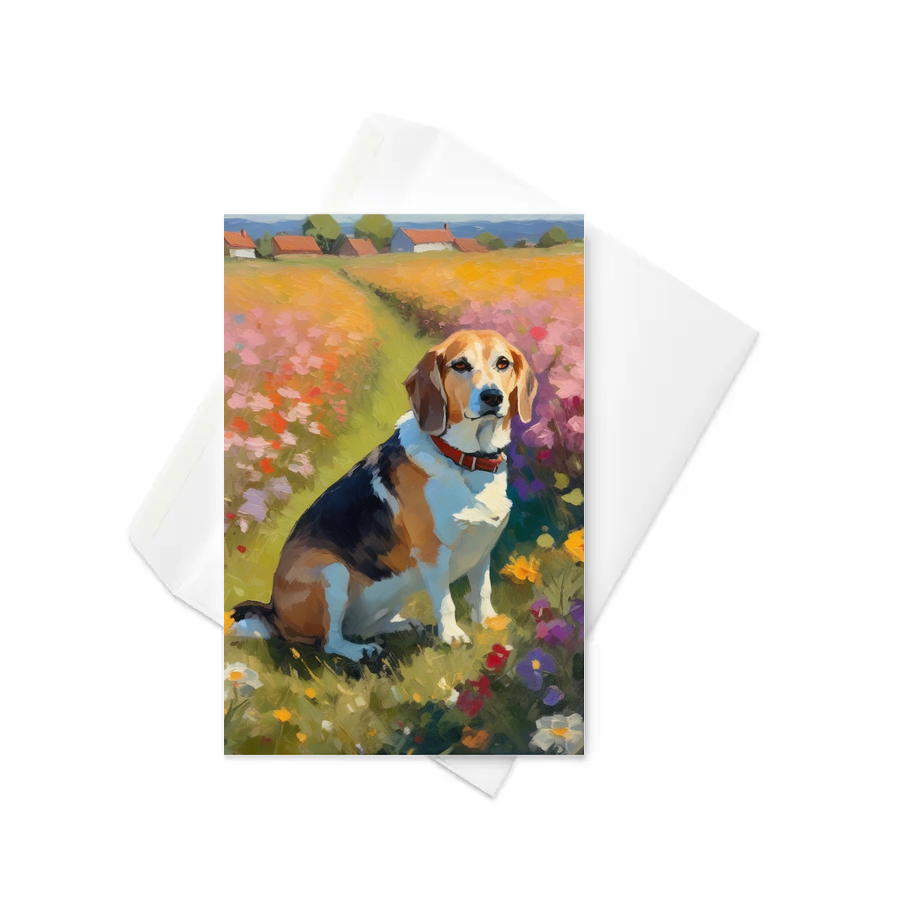 PugMug Custom Munchkin Greeting Card