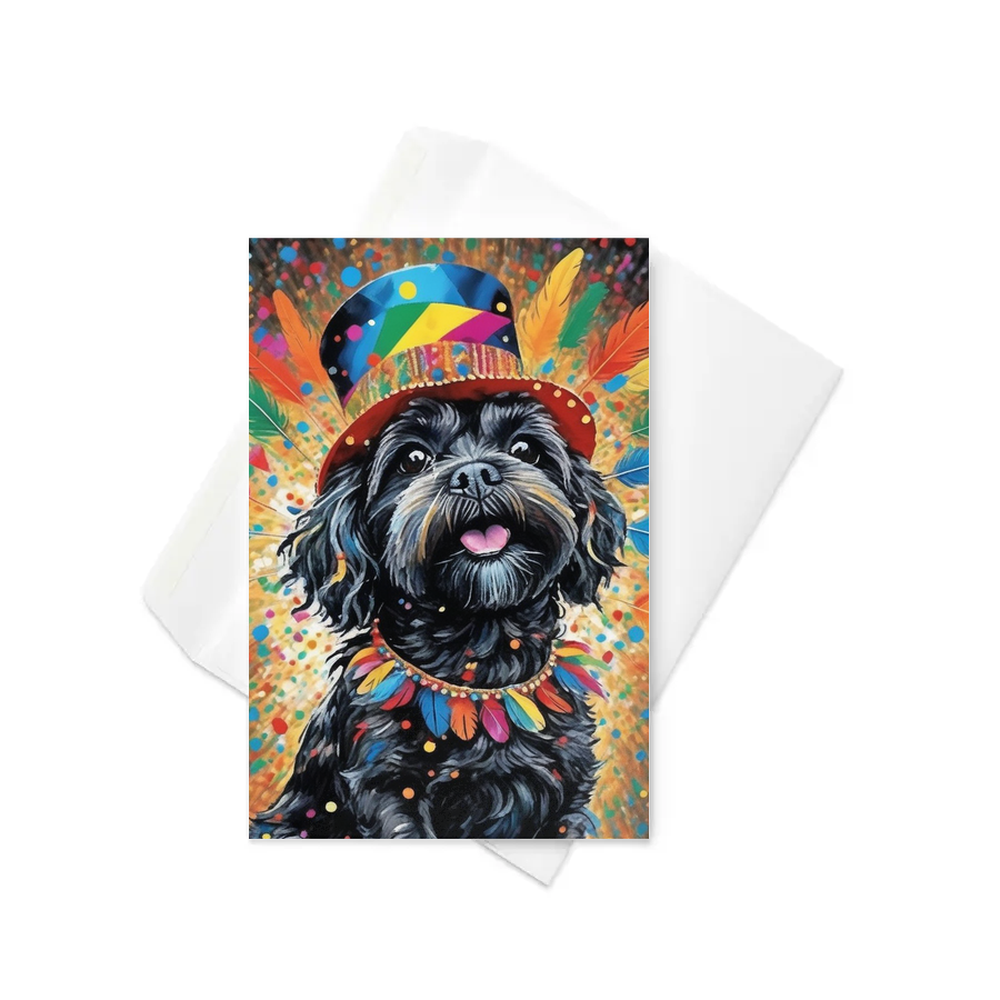 PugMug Custom Lily Greeting Card