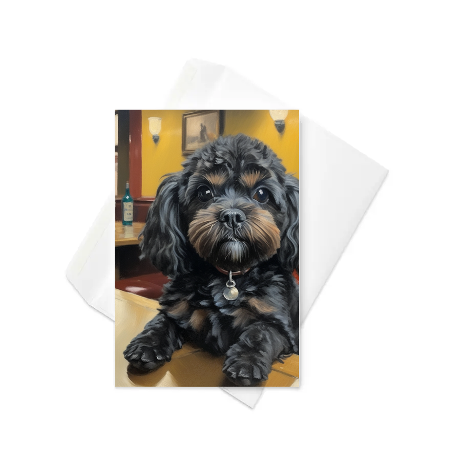 PugMug Custom Lily Greeting Card