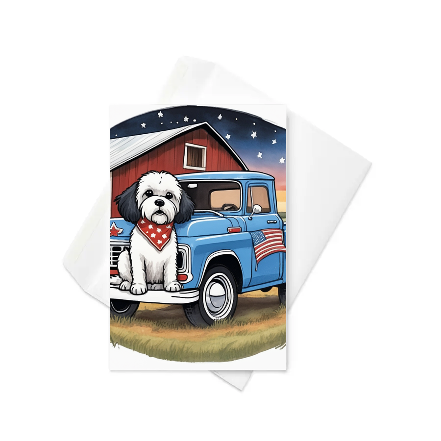 PugMug Custom Lily Greeting Card