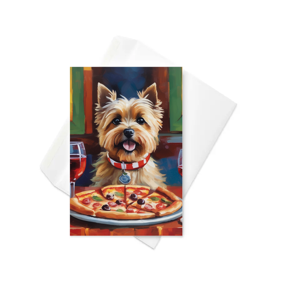 PugMug Custom Cairn Terrier Greeting Card