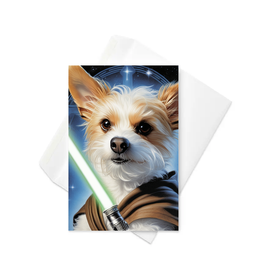 PugMug Custom Luna Greeting Card