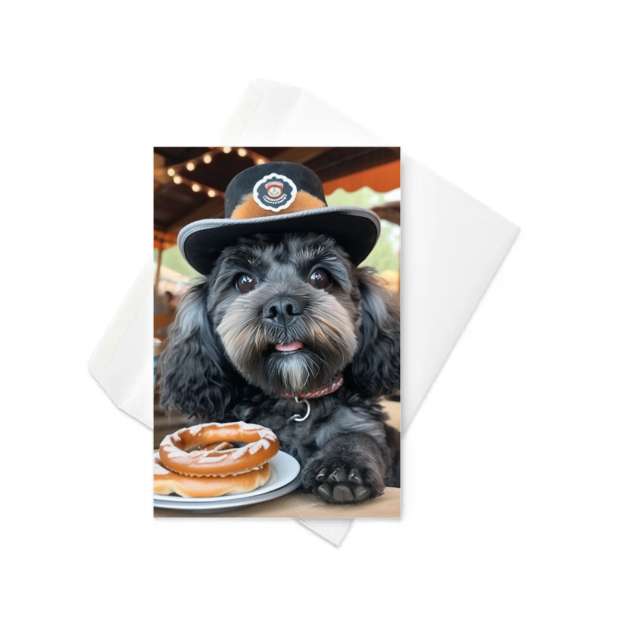 PugMug Custom Lily Greeting Card