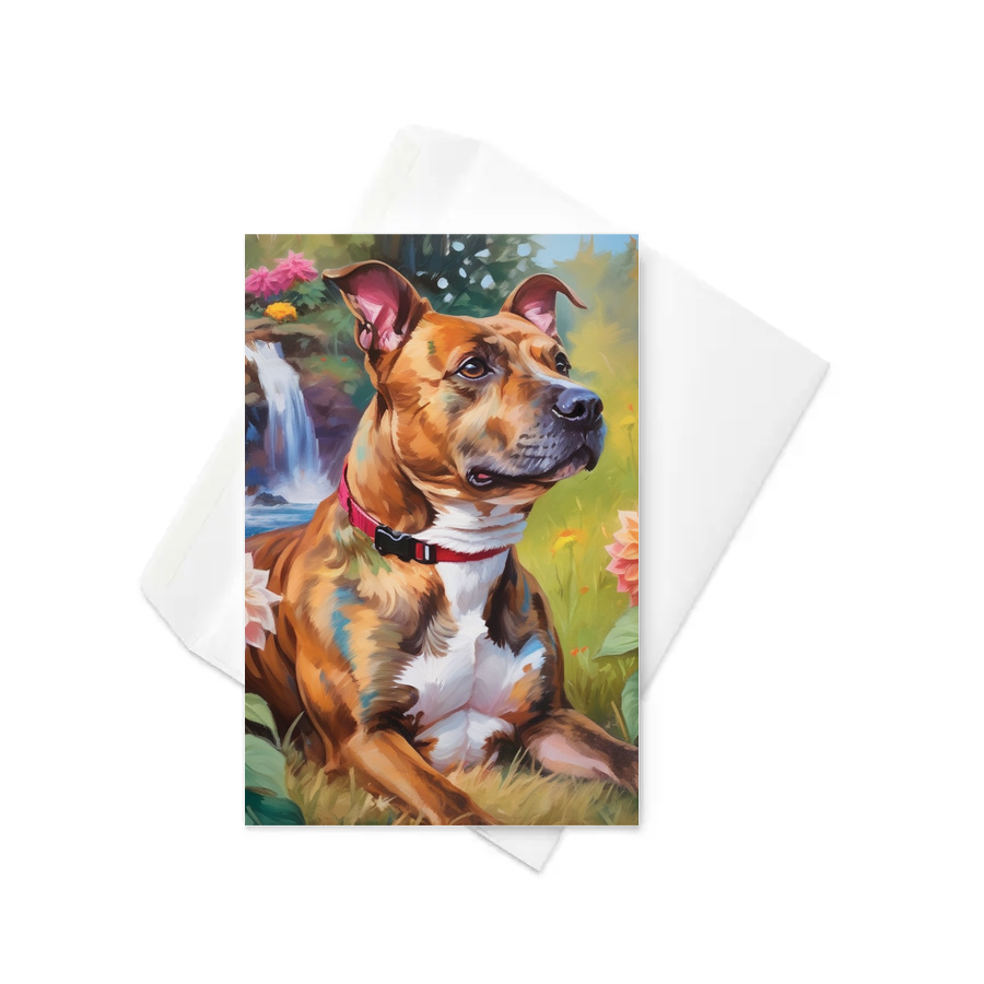 PugMug Custom Tony Hawk Greeting Card