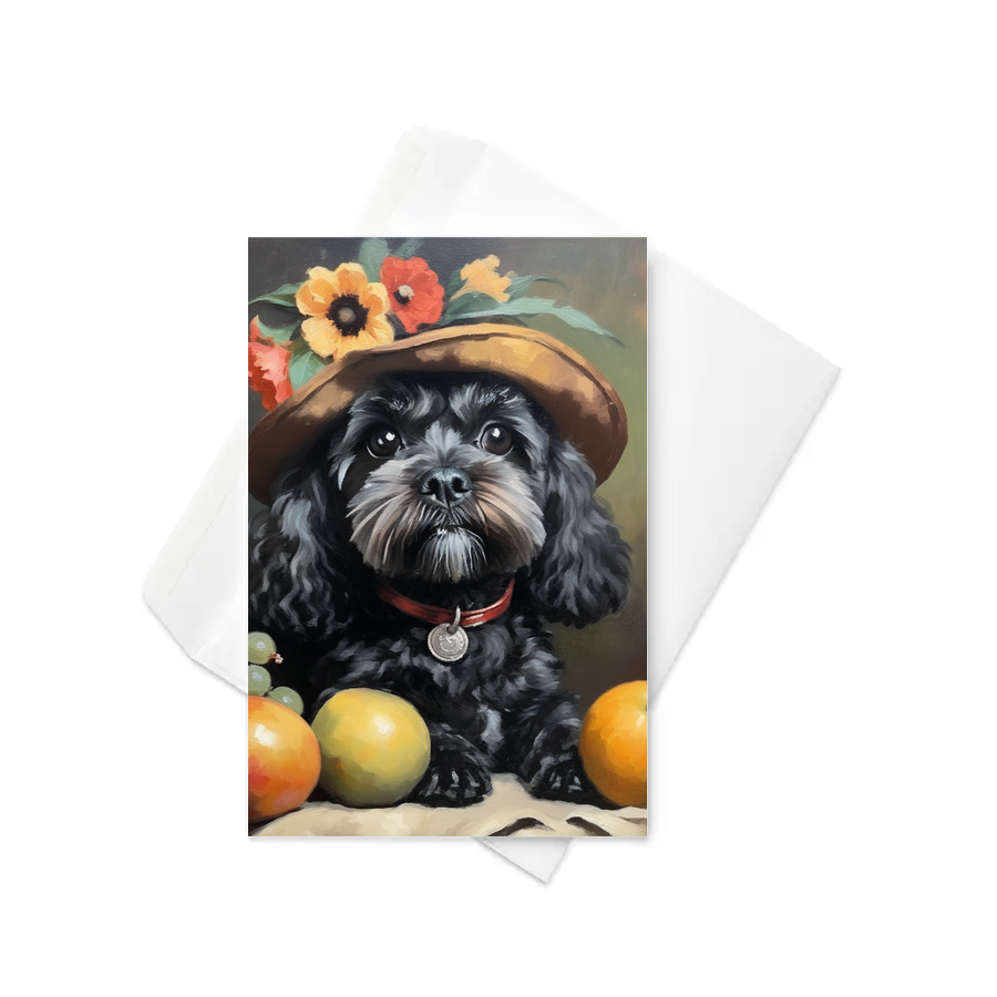 PugMug Custom Lily Greeting Card