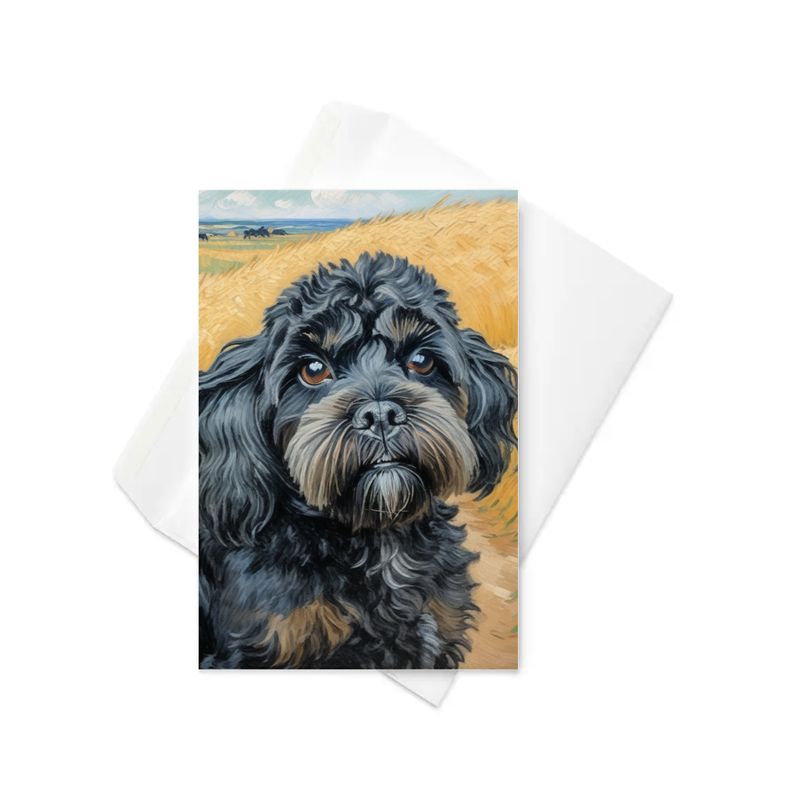 PugMug Custom Lily Greeting Card