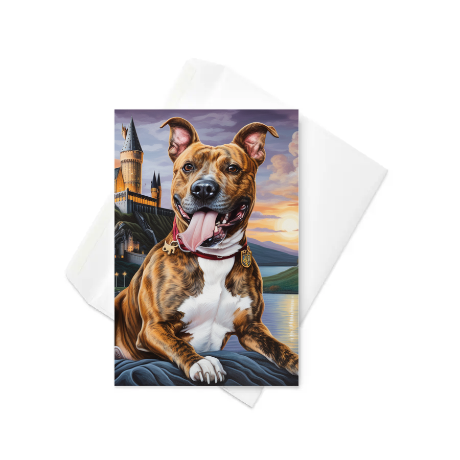 PugMug Custom Tony Hawk Greeting Card
