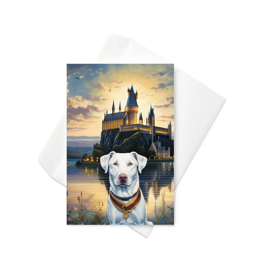 PugMug Custom Penny Greeting Card