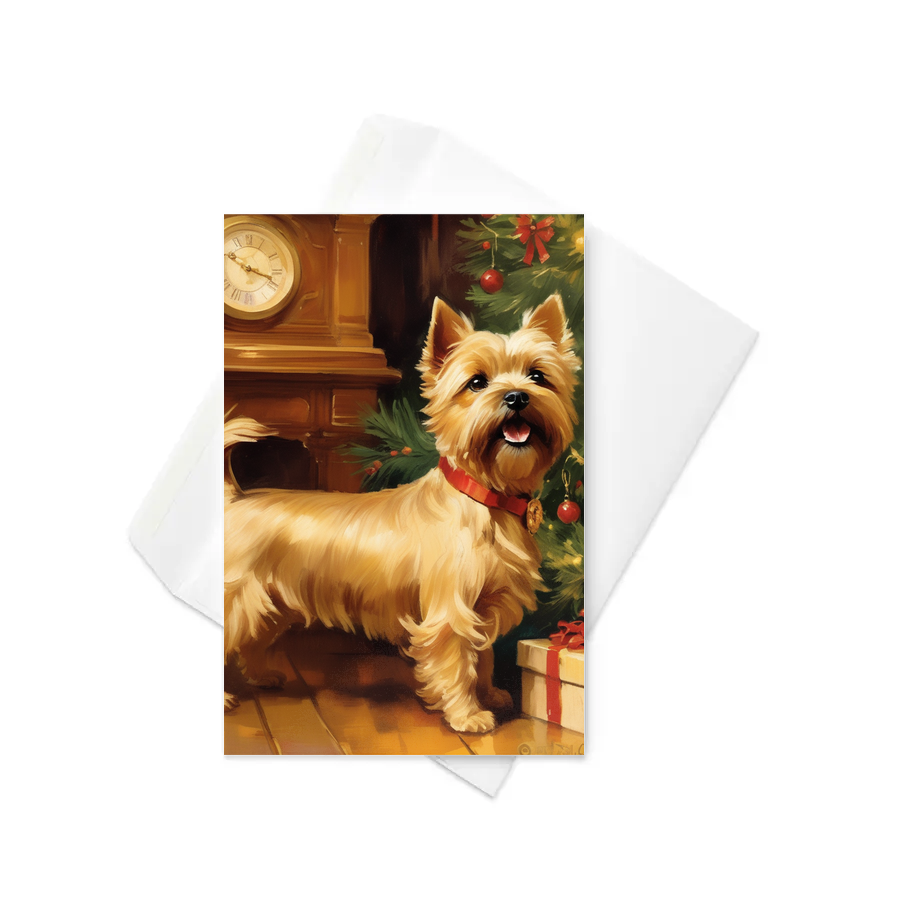 PugMug Custom Cairn Terrier Greeting Card