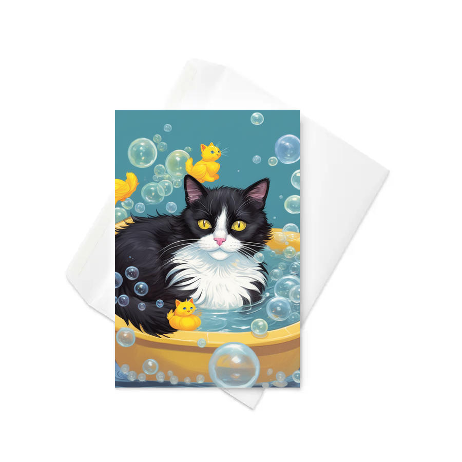 PugMug Custom Peerie Greeting Card