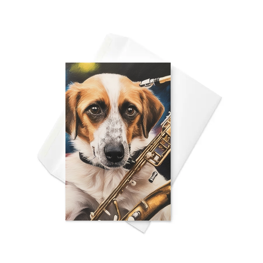 PugMug Custom Hazim Greeting Card