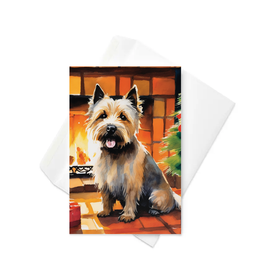 PugMug Custom Cairn Terrier Greeting Card