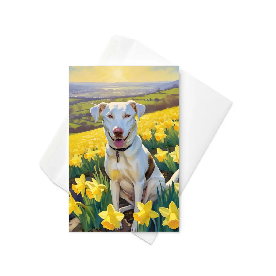 PugMug Custom Penny Greeting Card