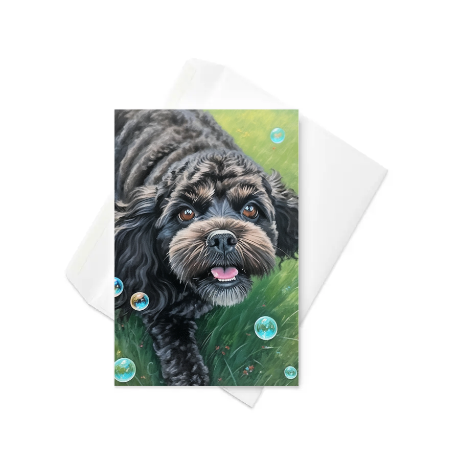 PugMug Custom Lily Greeting Card