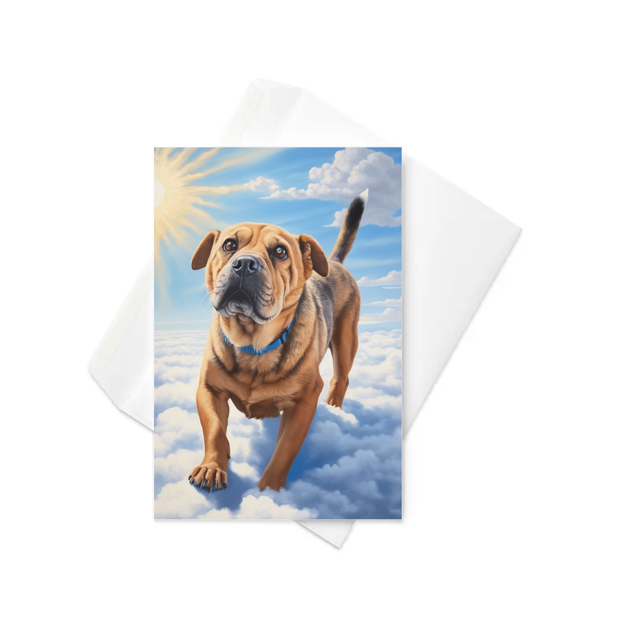 PugMug Custom Halina Greeting Card