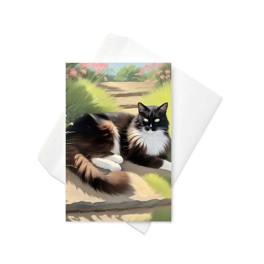 PugMug Custom Peerie Greeting Card