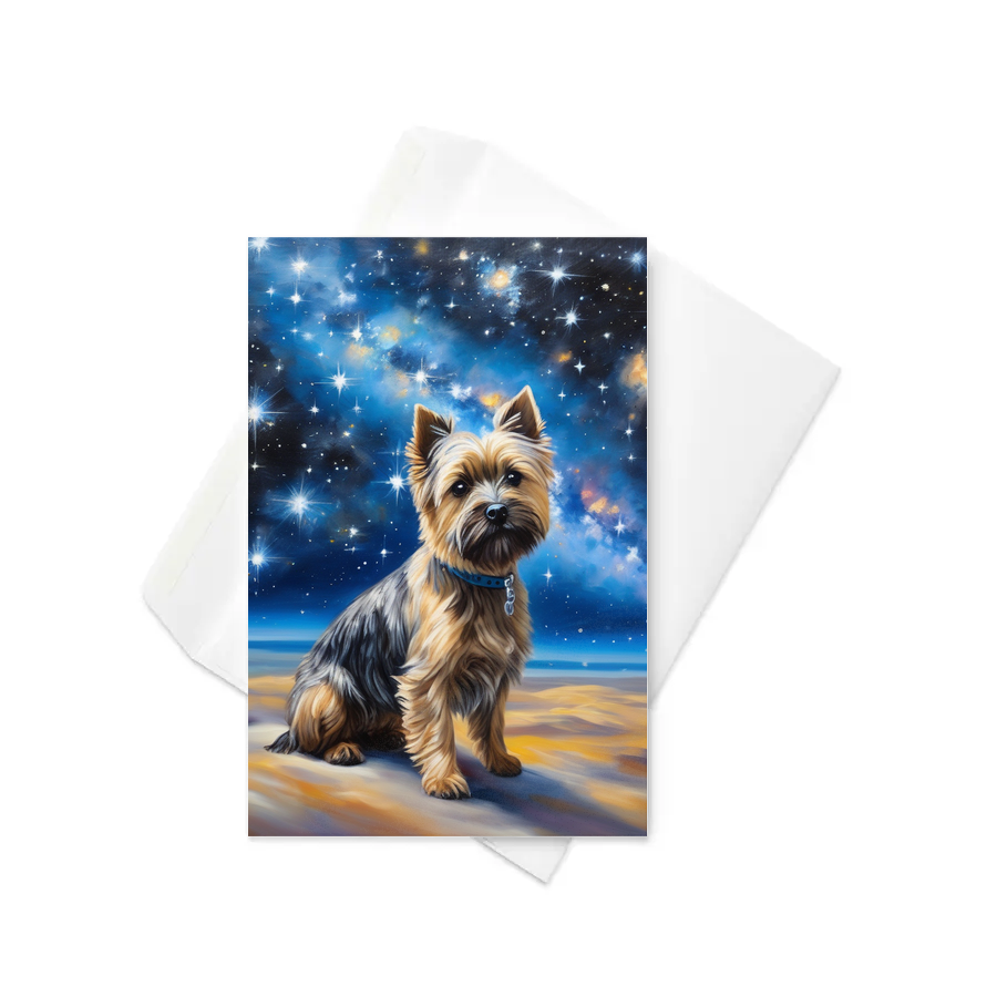 PugMug Custom Cairn Terrier Greeting Card