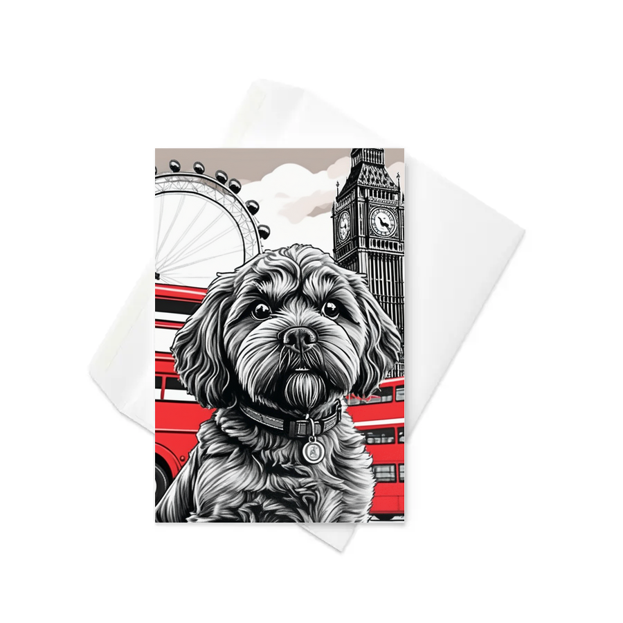 PugMug Custom Lily Greeting Card
