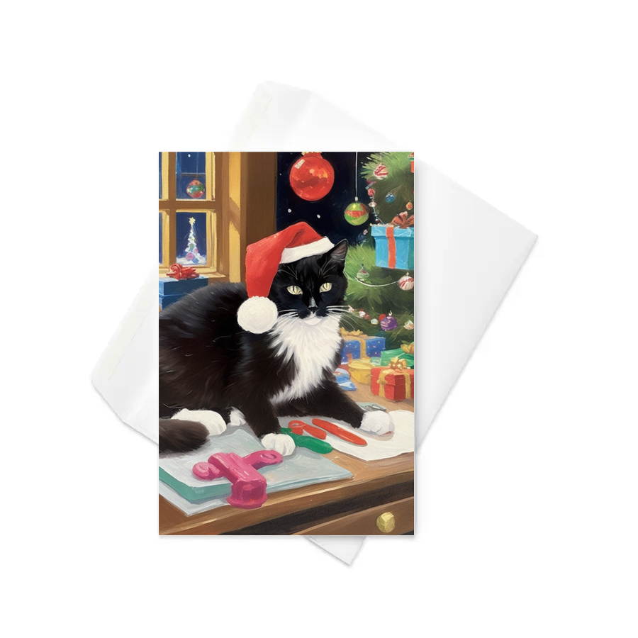 PugMug Custom Peerie Greeting Card