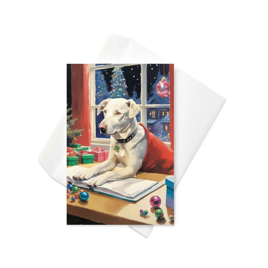 PugMug Custom Penny Greeting Card