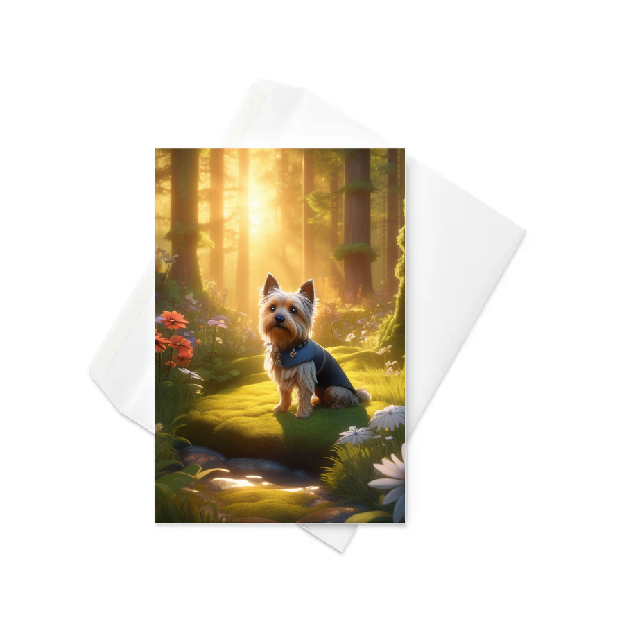 PugMug Custom Cairn Terrier Greeting Card