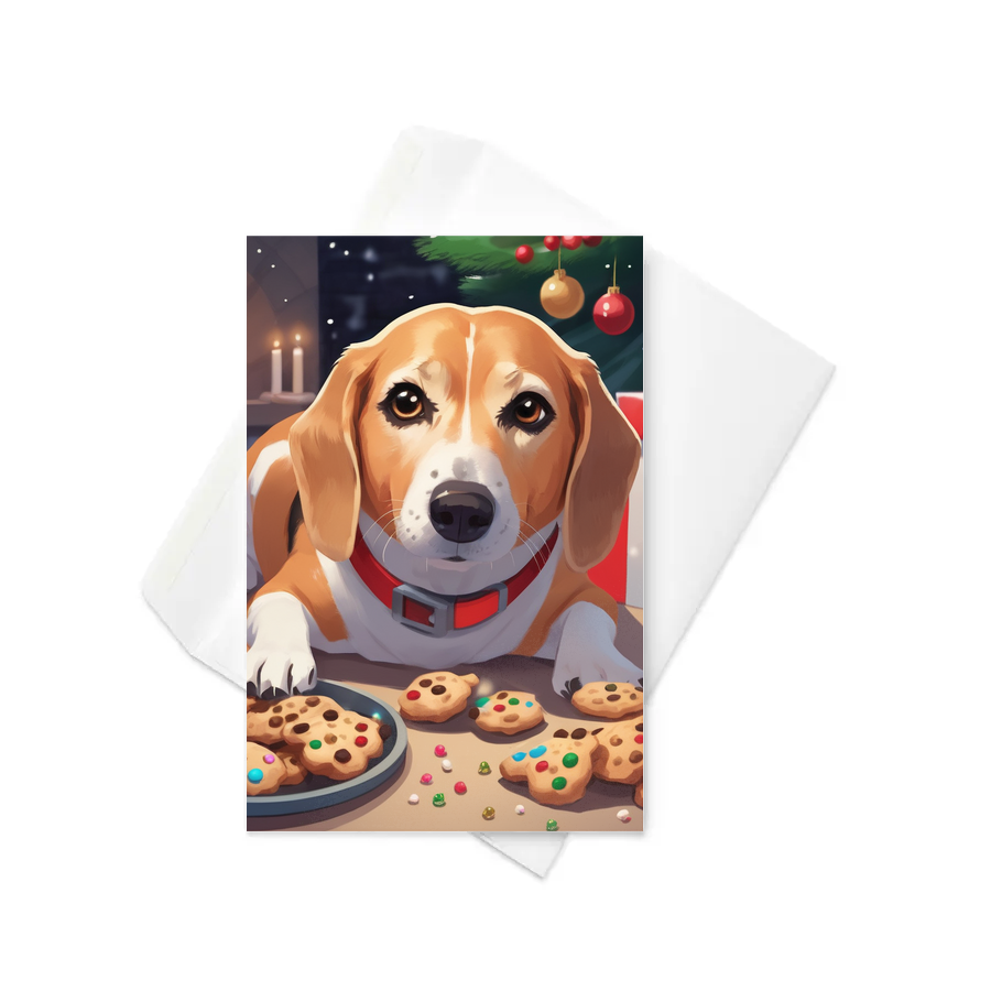 PugMug Custom Munchkin Greeting Card