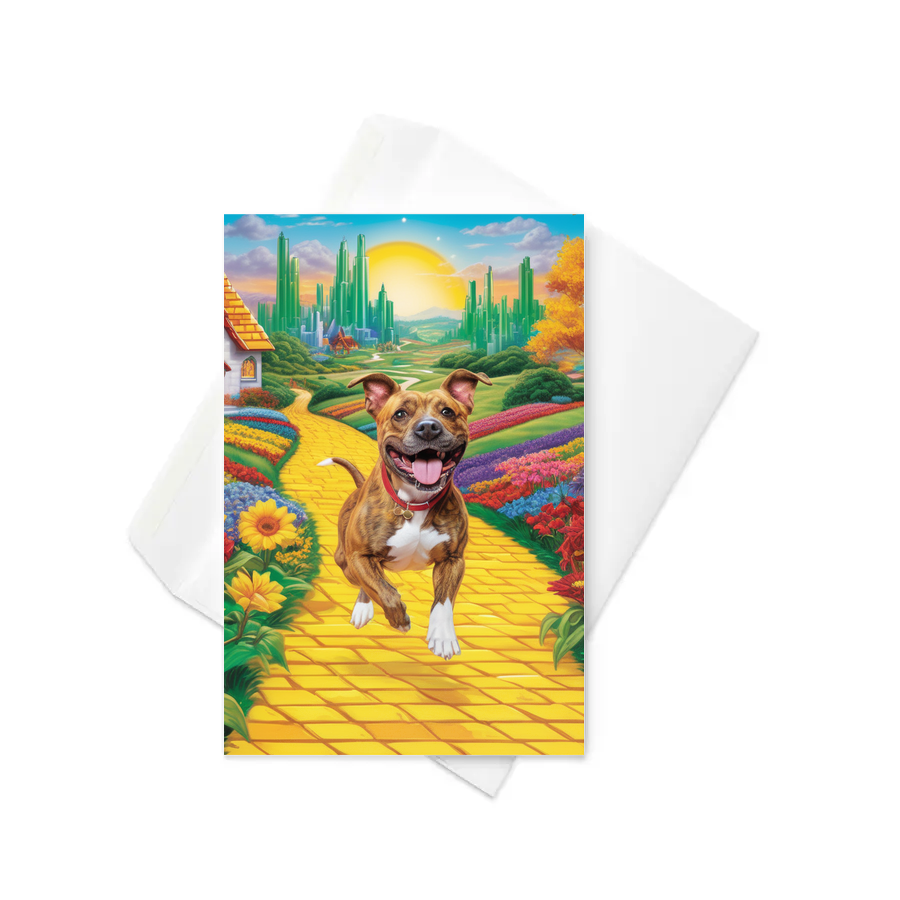 PugMug Custom Tony Hawk Greeting Card
