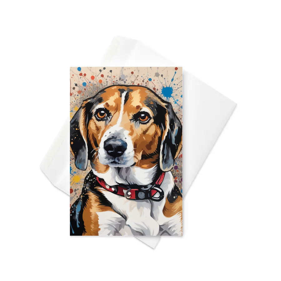 PugMug Custom Munchkin Greeting Card