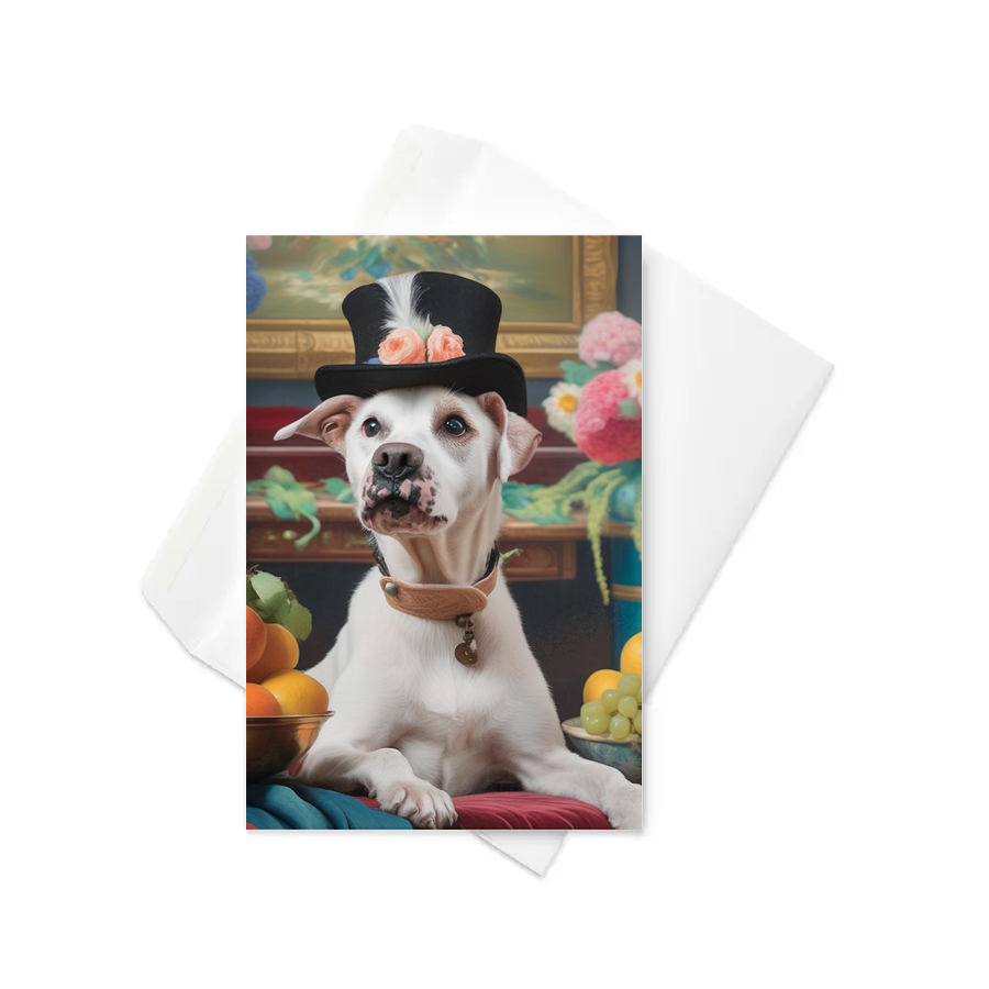 PugMug Custom Melody Greeting Card