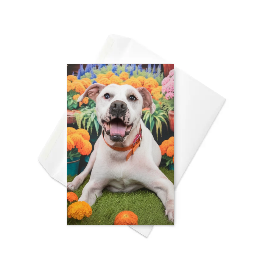 PugMug Custom Melody Greeting Card