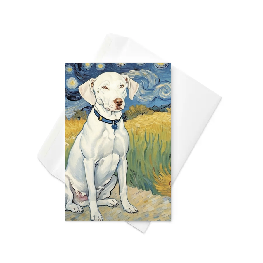 PugMug Custom Penny Greeting Card