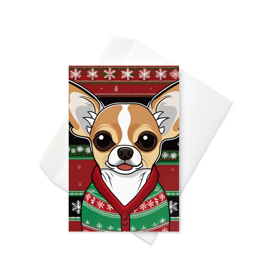PugMug Custom Chihuahua Greeting Card